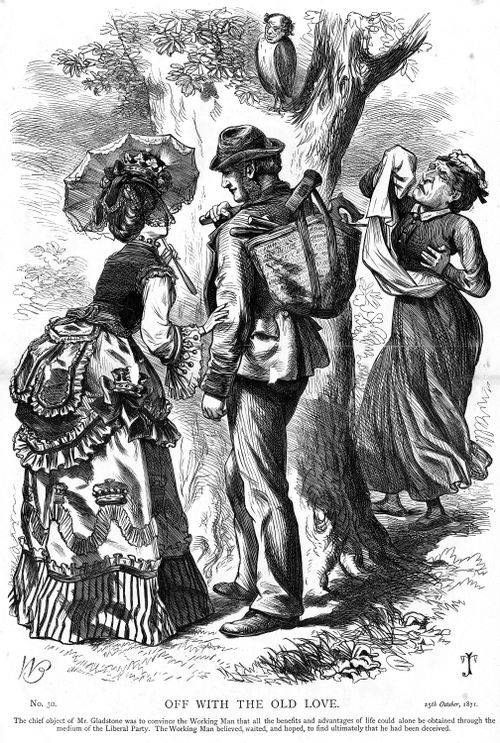 The Working Man decieved by Gladstone