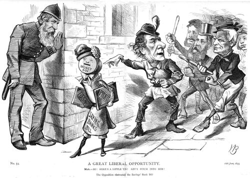 The Liberal oposition obstructing the Savings Bank Bill