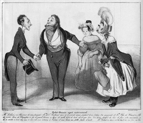 Robert Macaire as a Matrimonial Agent