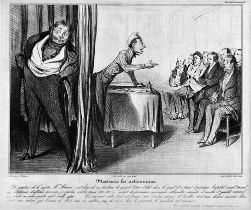 Robert Macaire having lost his company's money