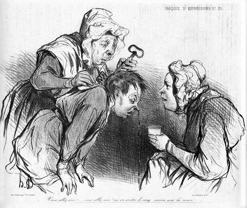 'You'll see, you'll see, that will stop the bleeding just as the hand will!'