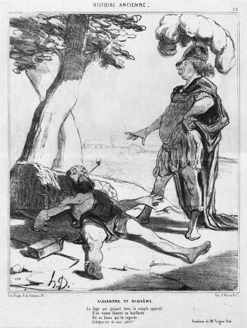 Alexander and Diogenes