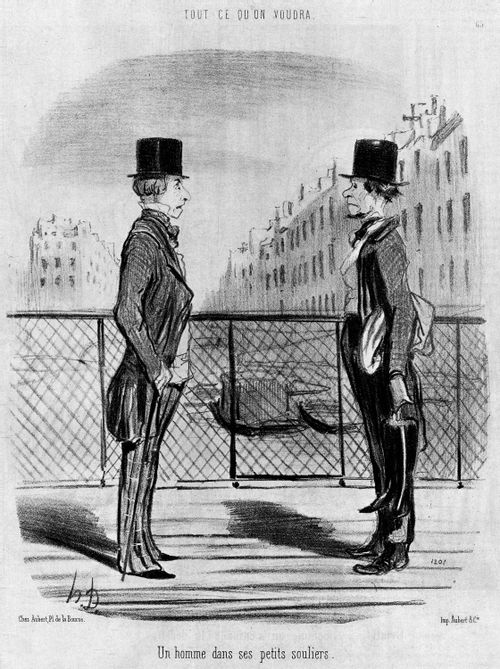 As You Like It - Man meets his shoemaker, who he owes money