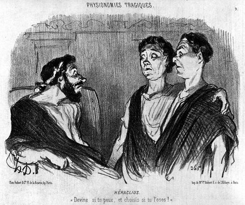 Tragic Physiognomies - Heracles: 'Guess if you can, and choose if you dare!'