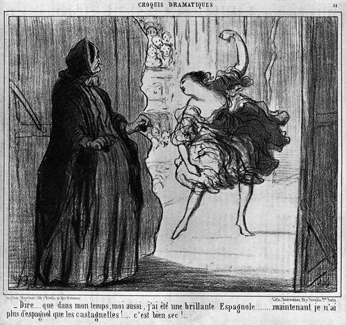 Stage Sketches - Spanish dancer