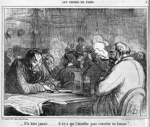 The Chinese of Paris - 'Beer!... Never... only absinthe makes a man fit again!'