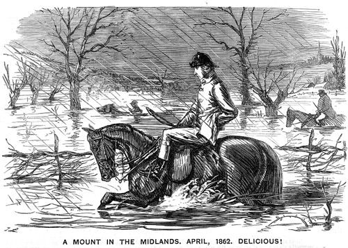 Rider in the rain