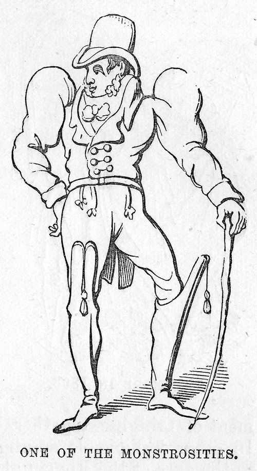 Imported French fashion in 1799