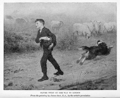 Oliver Twist on the Way to London