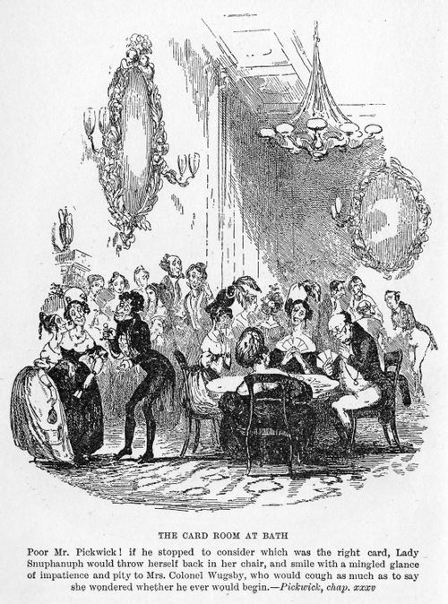 The card room at Bath