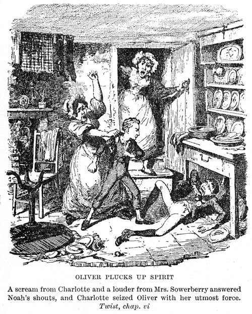 Oliver plucks up spirit