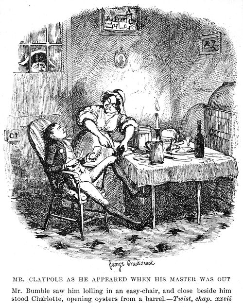 Mr. Claypole as he appeared when his master was out