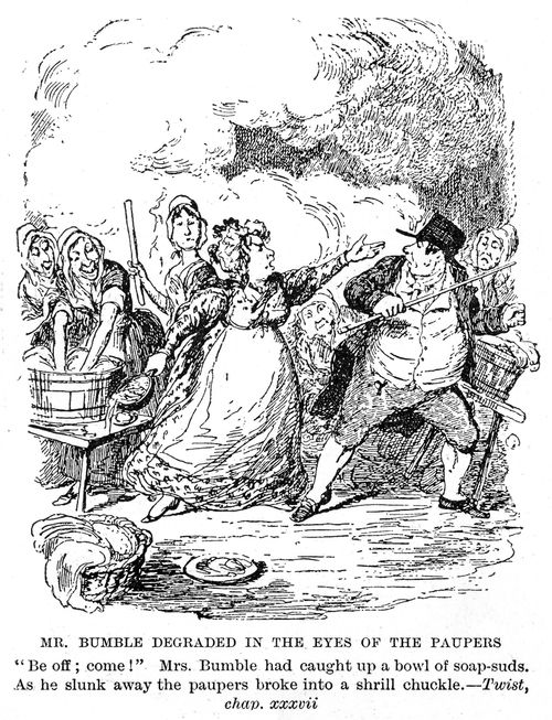Mr. Bumble degraded in the eyes of the paupers