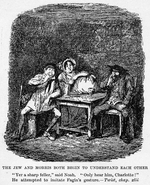 The Jew and Morris both begin to understand each other