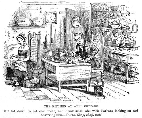 The kitchen at Abel Cottage