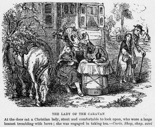 The lady of the caravan