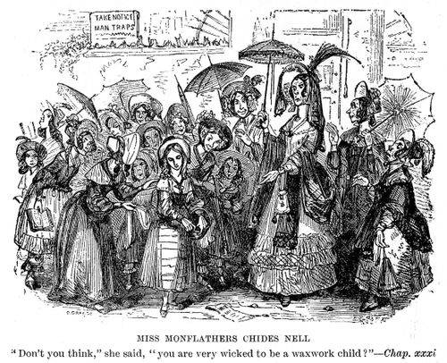 Miss Monflathers chides Nell