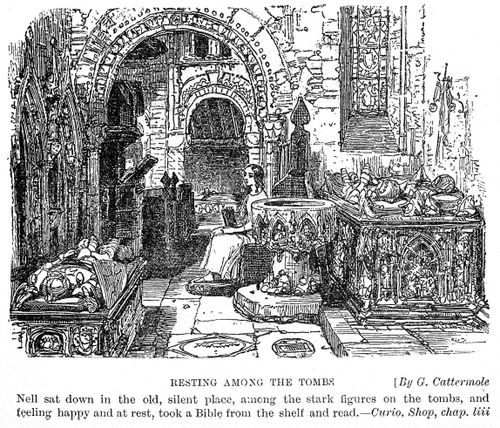 Resting among the tombs