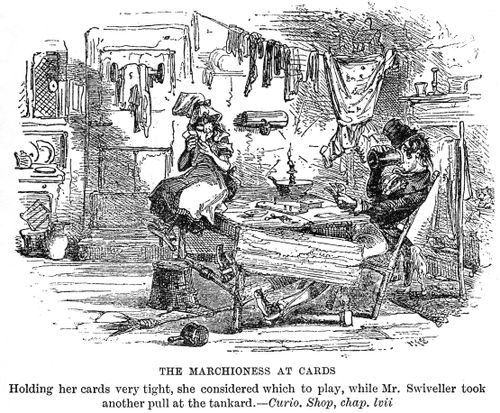 The Marchioness at cards