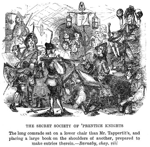 The secret society of 'prentice knights
