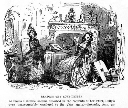 Reading the love-letter