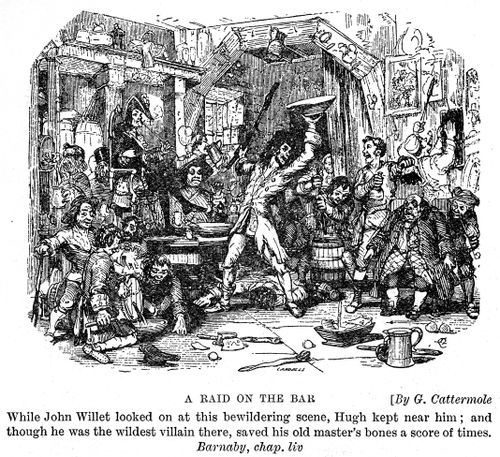 A raid on the bar