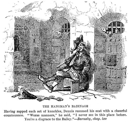 The hangman's badinage