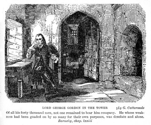 Lorg George Gordon in the Tower