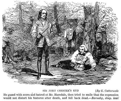 Sir John Chester's end