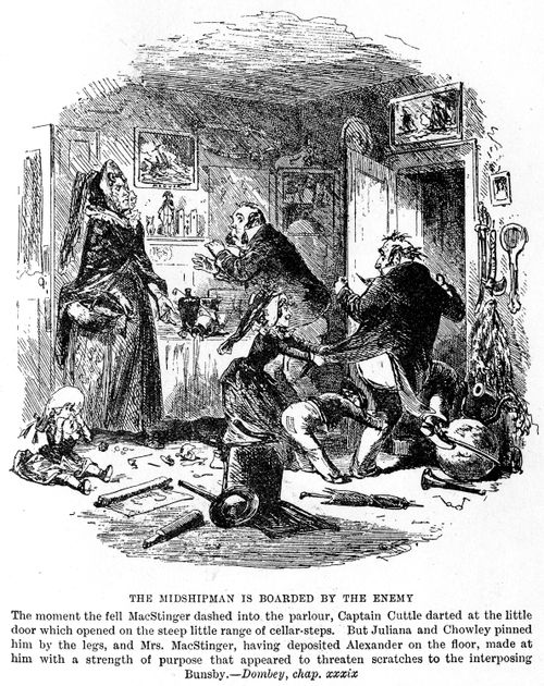 The Midshipman is boarded by the enemy