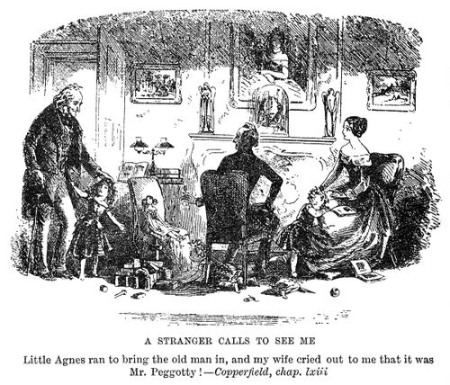 A stranger calls to see me