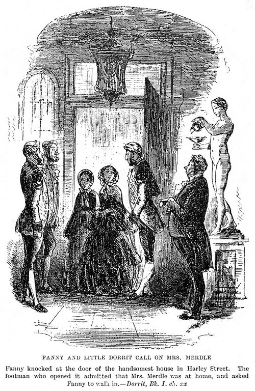 Fanny and Little Dorrit call on Mrs. Merdle