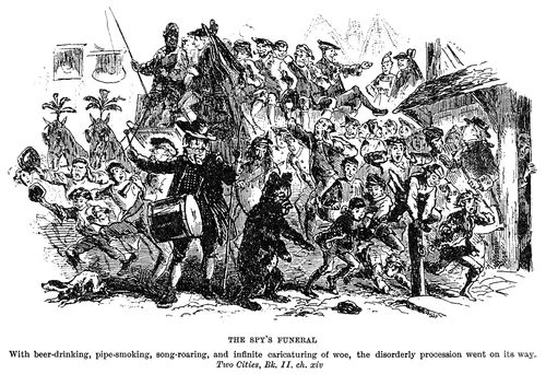 The spy's funeral