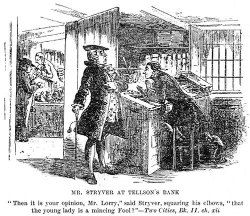 Mr. Stryver at Tellson's Bank