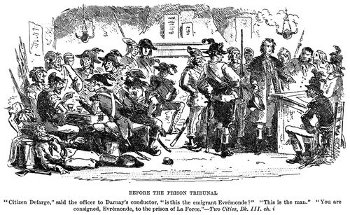 Before the prison tribunal