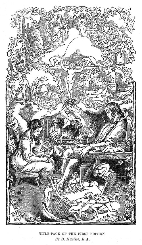 The Cricket on the Hearth - Title-page to the first edition