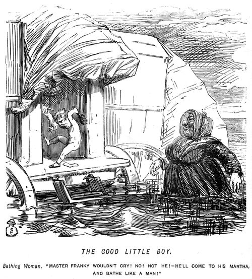 Little boy not wanting to bathe