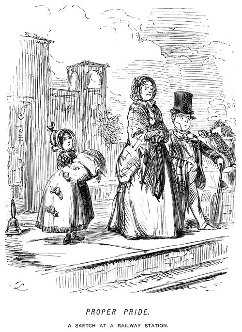 Proper pride - A sketch at a railway station