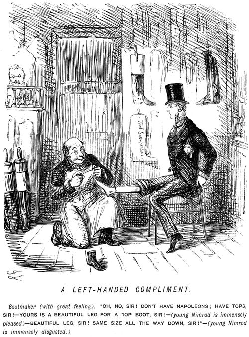 Man being measured for boots