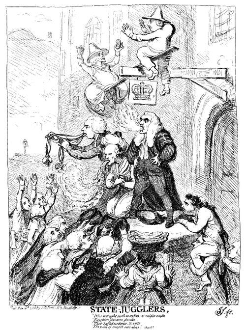 Warren Hastings Trial- Pitt, Hastings and Thurlow as 'State-Jugglers'