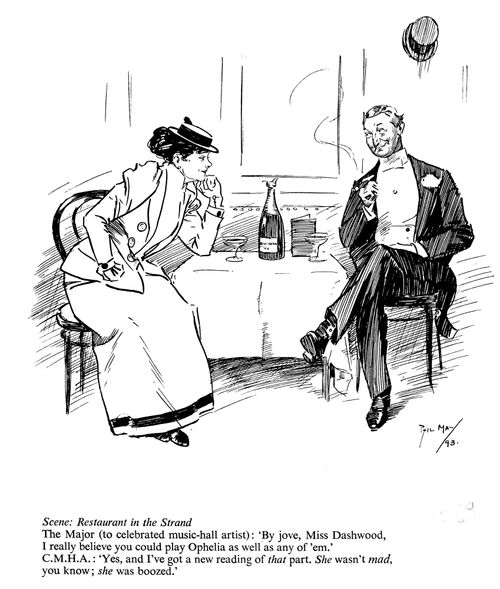Restaurant in the Strand.