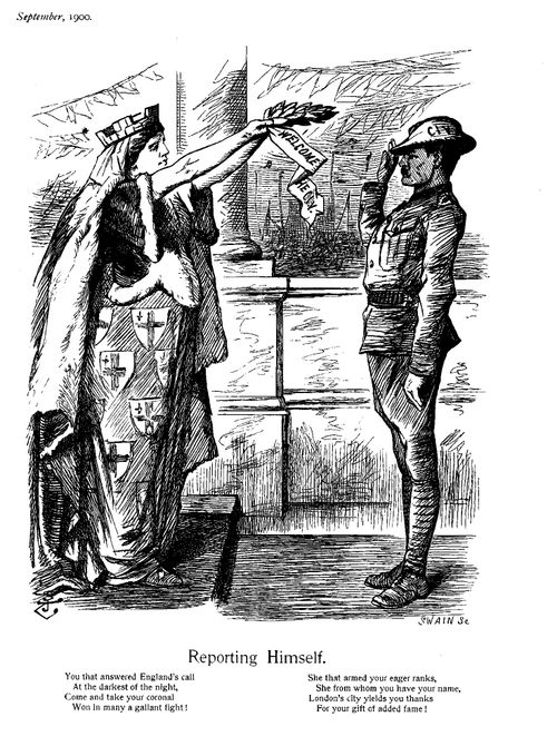 Imperial Volunteers Return to London