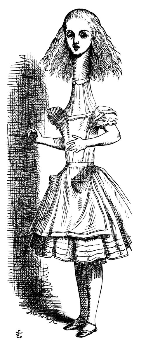 Alice in Wonderland - Alice Gains Height