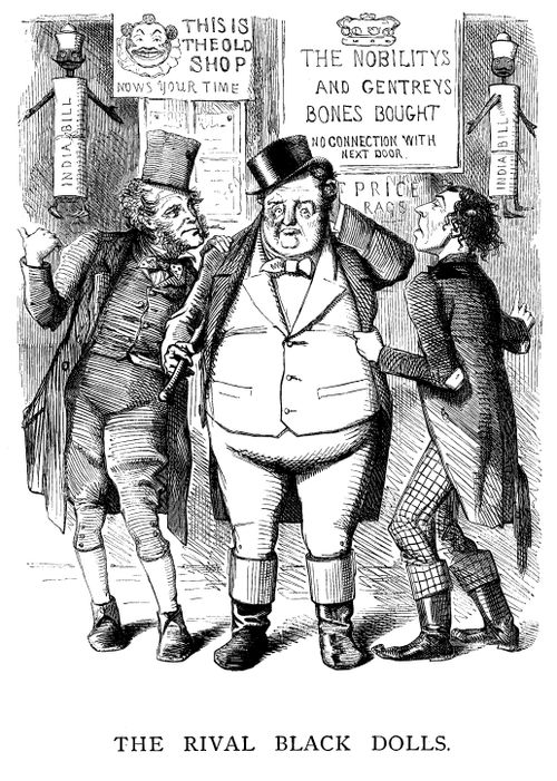Controversy over 1858 Government of India Bill