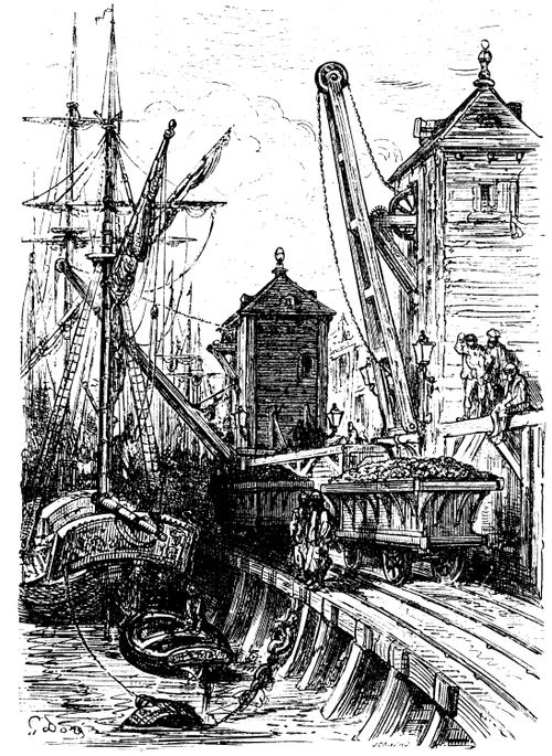 Coal Trucks at Limehouse