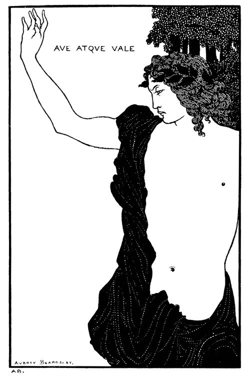 Ave Atque Vale- Illustrates Beardsley's Translation of Carmen CI of Catullus