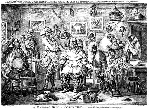 Jurors Preparing for Duty at the Assize Court