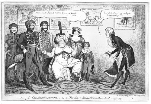 Princess Caroline Introduces her Lover to Count Metternich