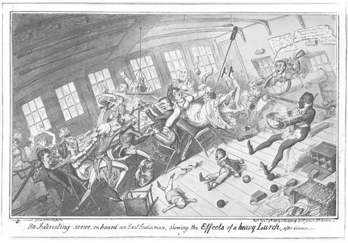 Dinner Aboard an East-India Ship (After Cpt. Francis Marryat)