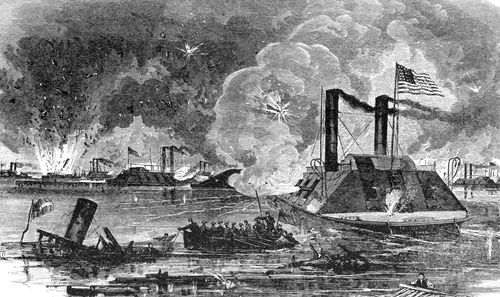 Naval Battle off Memphis, Leading to Capture of City